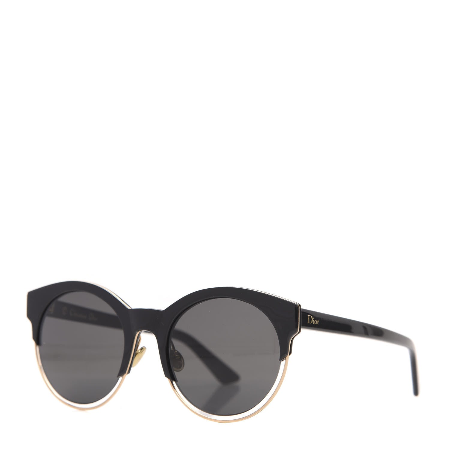 Christian Dior Sideral 1 Sunglasses Black Gold 1 of 8