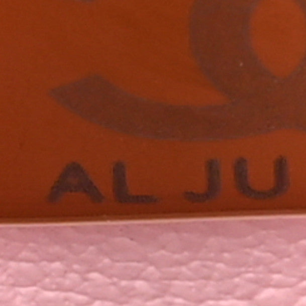 Chanel Caviar Quilted Medium Double Flap Light Pink 7 of 9