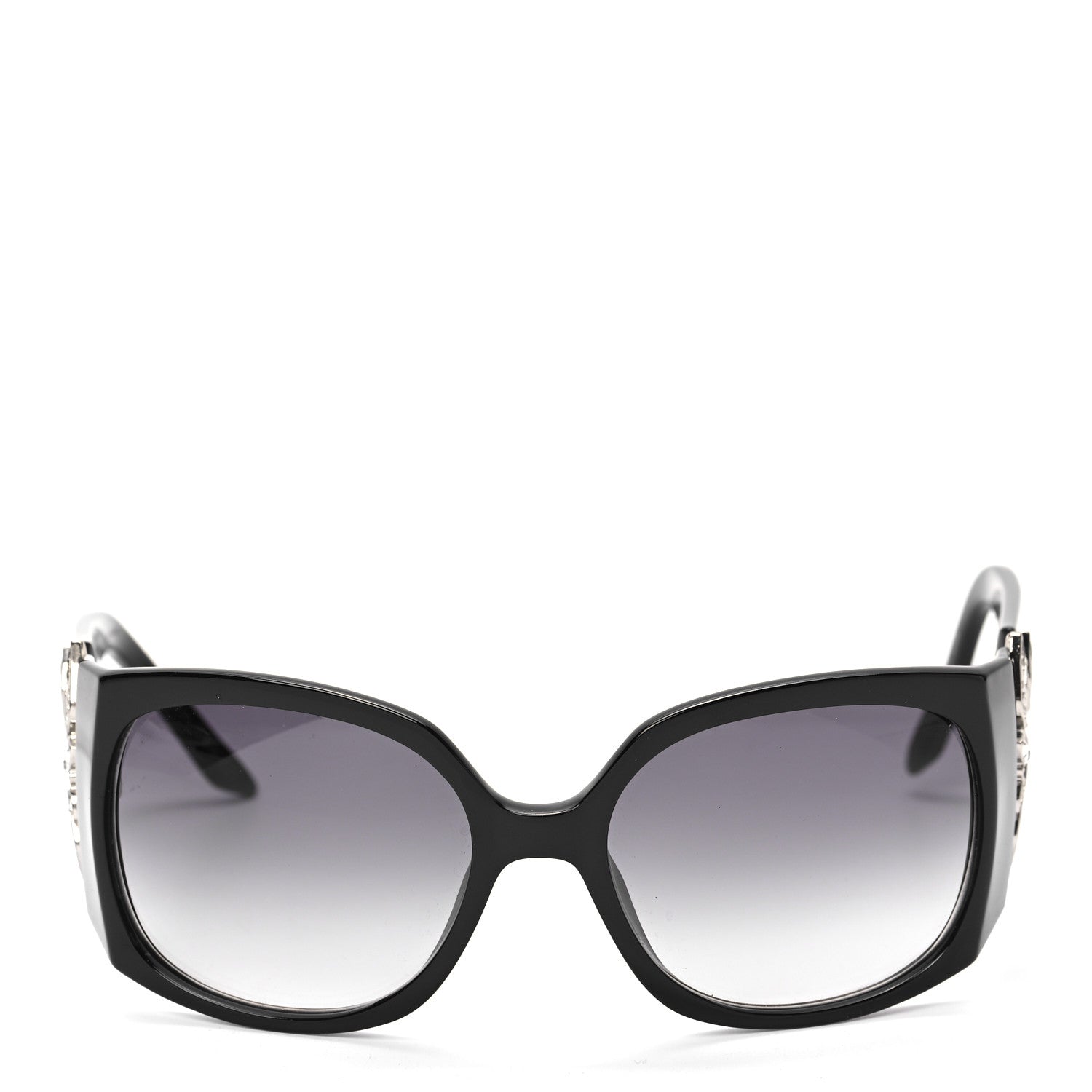 Christian Dior Crystal Dior Froutrou Sunglasses Black 2 of 8