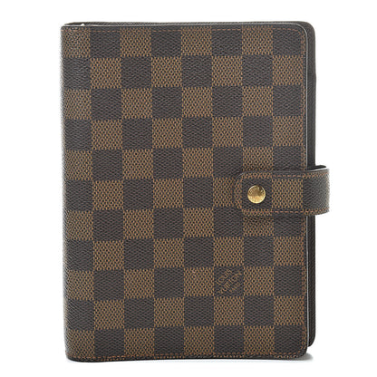 Louis Vuitton Damier Ebene Medium Ring Agenda Cover 1 of 7