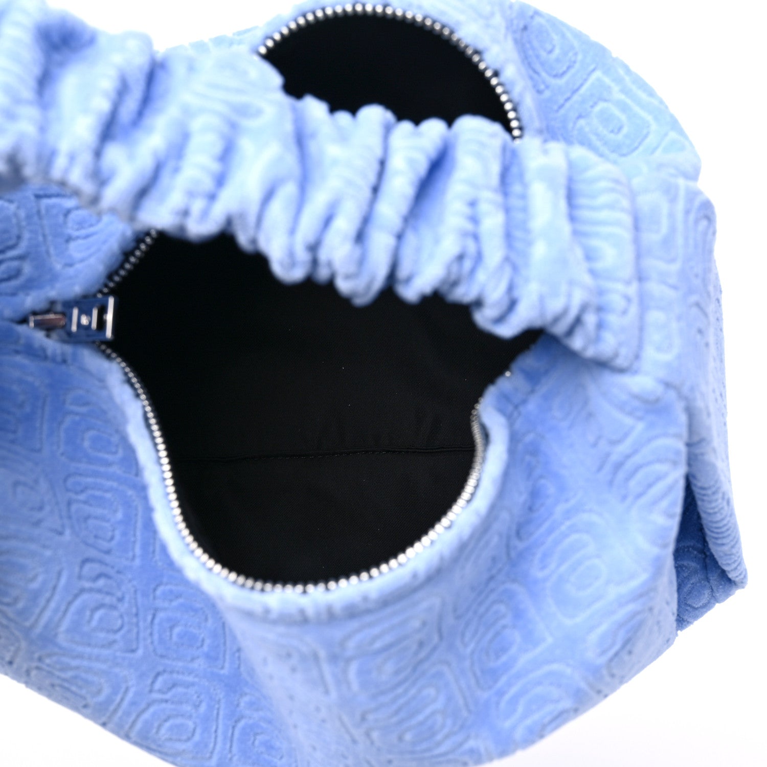 Alexander Wang Velvet Small Scrunchie Bag Oxford 5 of 8
