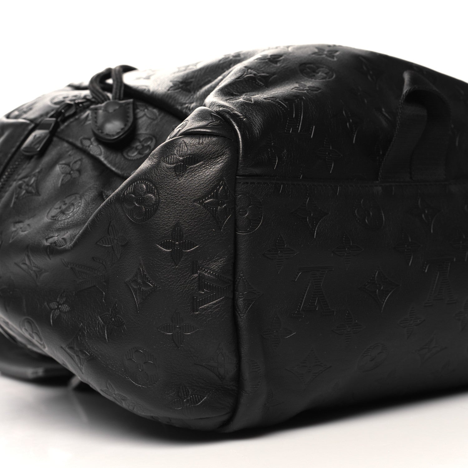 Louis Vuitton Calfskin Monogram Shadow Discovery Backpack Black 8 of 9