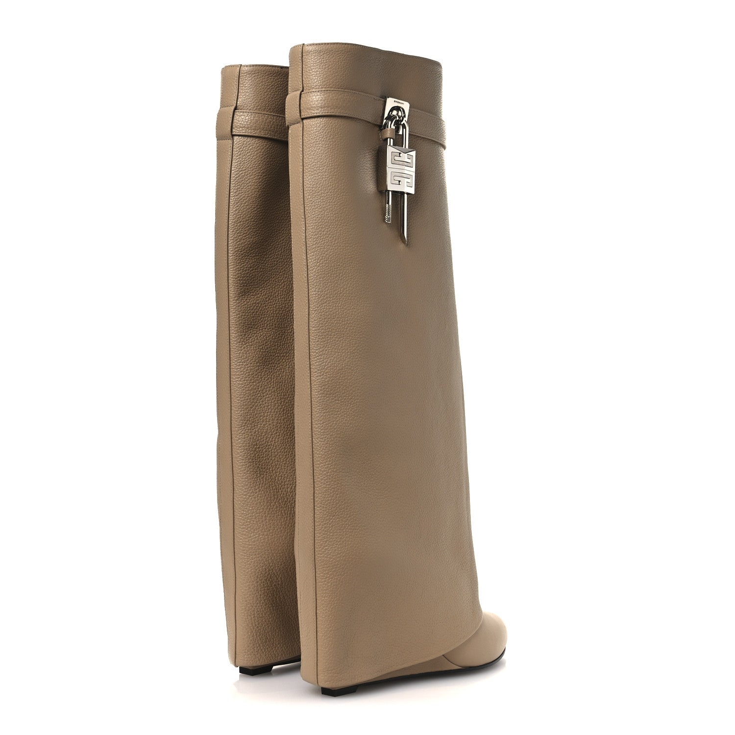 Givenchy Shark Lock Pant Boots 41 Natural Beige 5 of 11