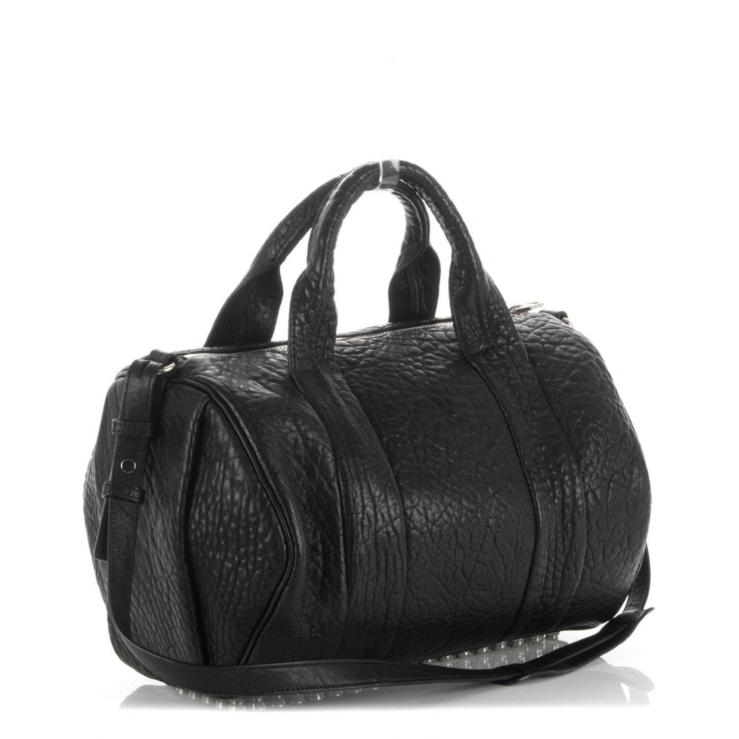 Alexander Wang Pebbled Lambskin Rocco Black 4 of 7