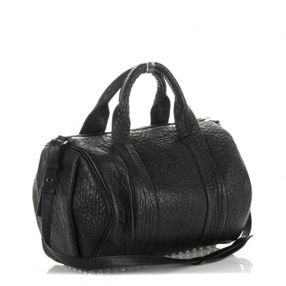 Alexander Wang Pebbled Lambskin Rocco Black 4 of 7