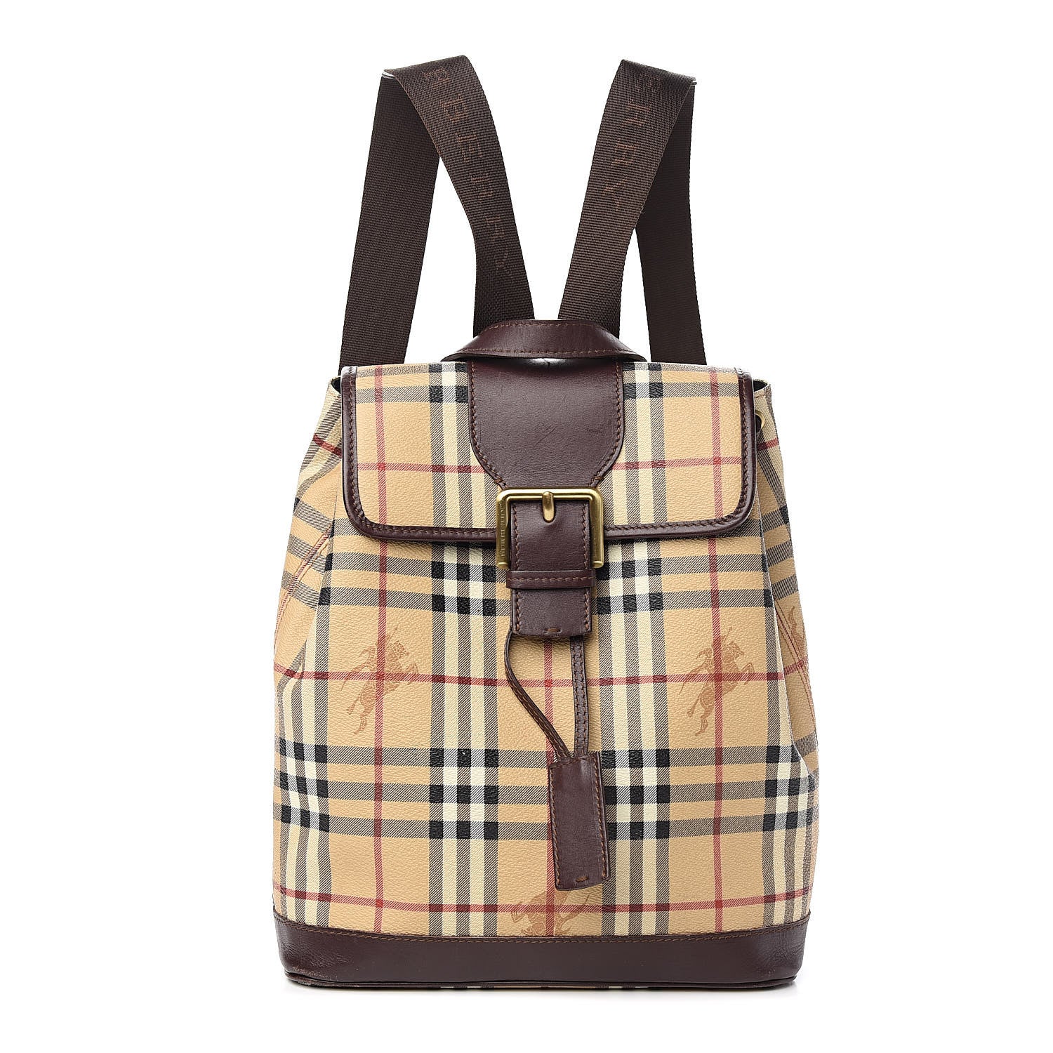 Burberry Haymarket Check Backpack 1 of 11