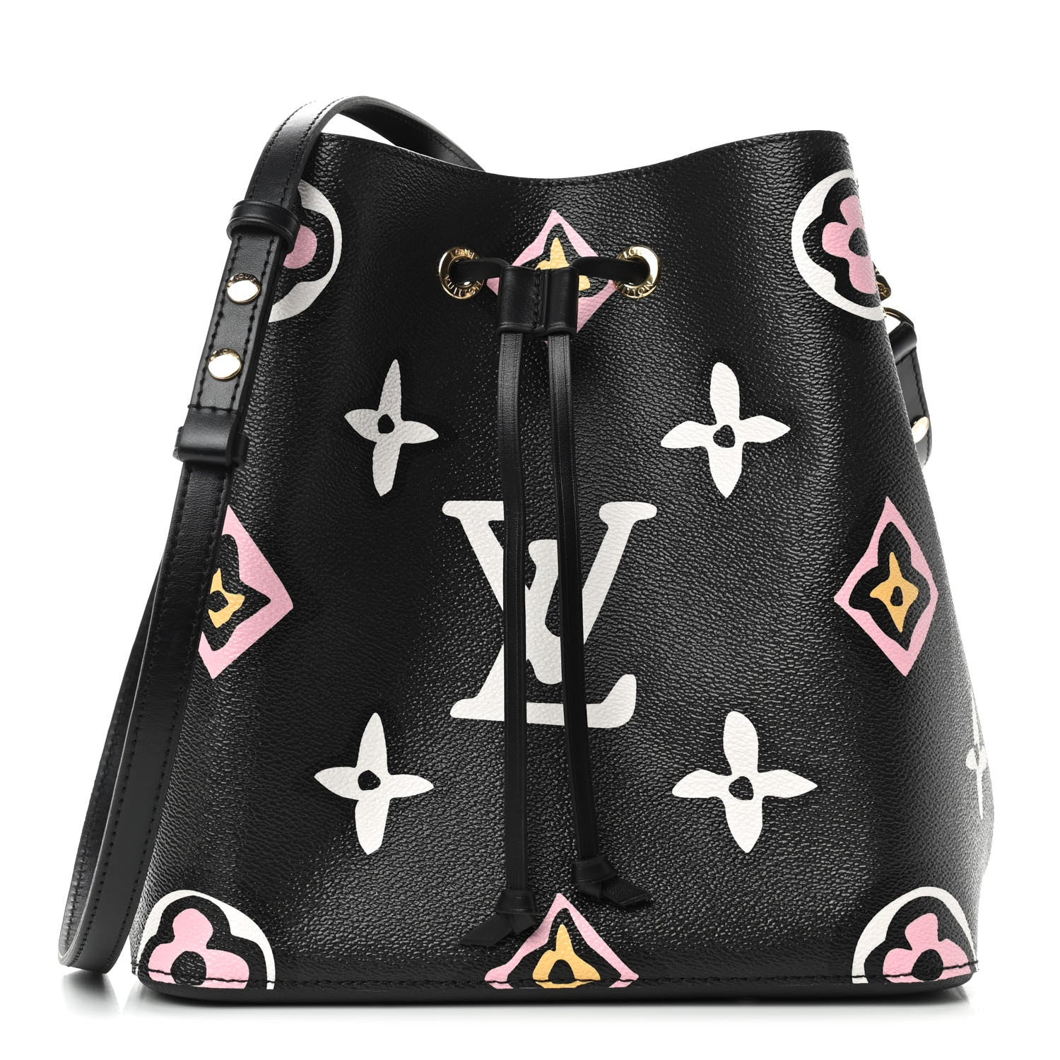 Louis Vuitton Monogram Giant Wild At Heart Neonoe MM Black 1 of 9