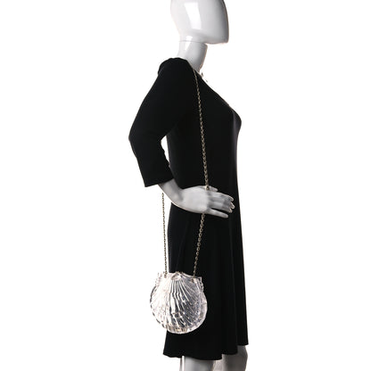 Chanel Plexiglass Evening On The Beach Shell Clutch Clear 2 of 9
