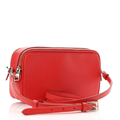 Prada Saffiano Mini Camera Crossbody Lacca 2 of 12