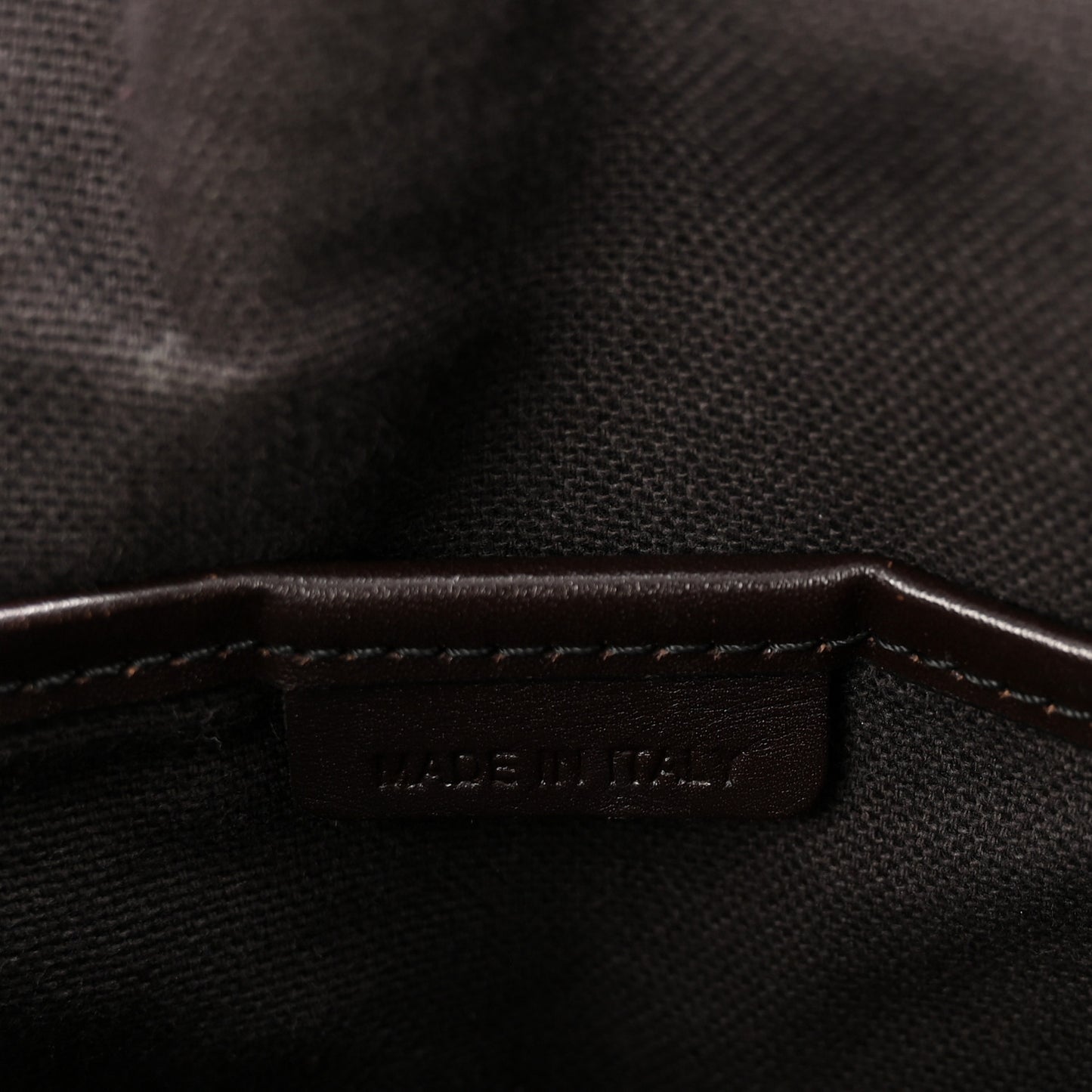 Grained Calfskin Haymarket Check Medium Golderton Tote Chocolate