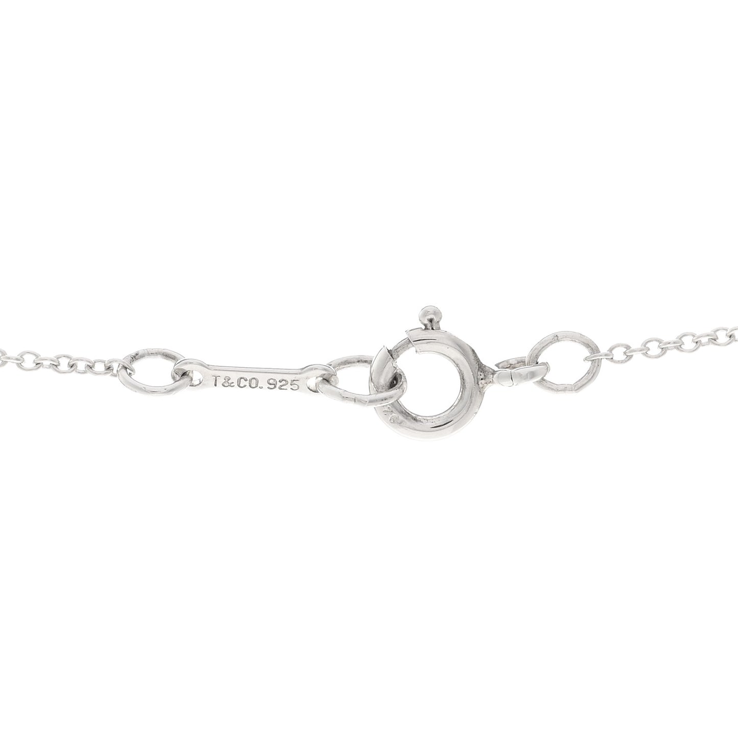 Sterling Silver Paloma Picasso Loving Heart Pendant Necklace