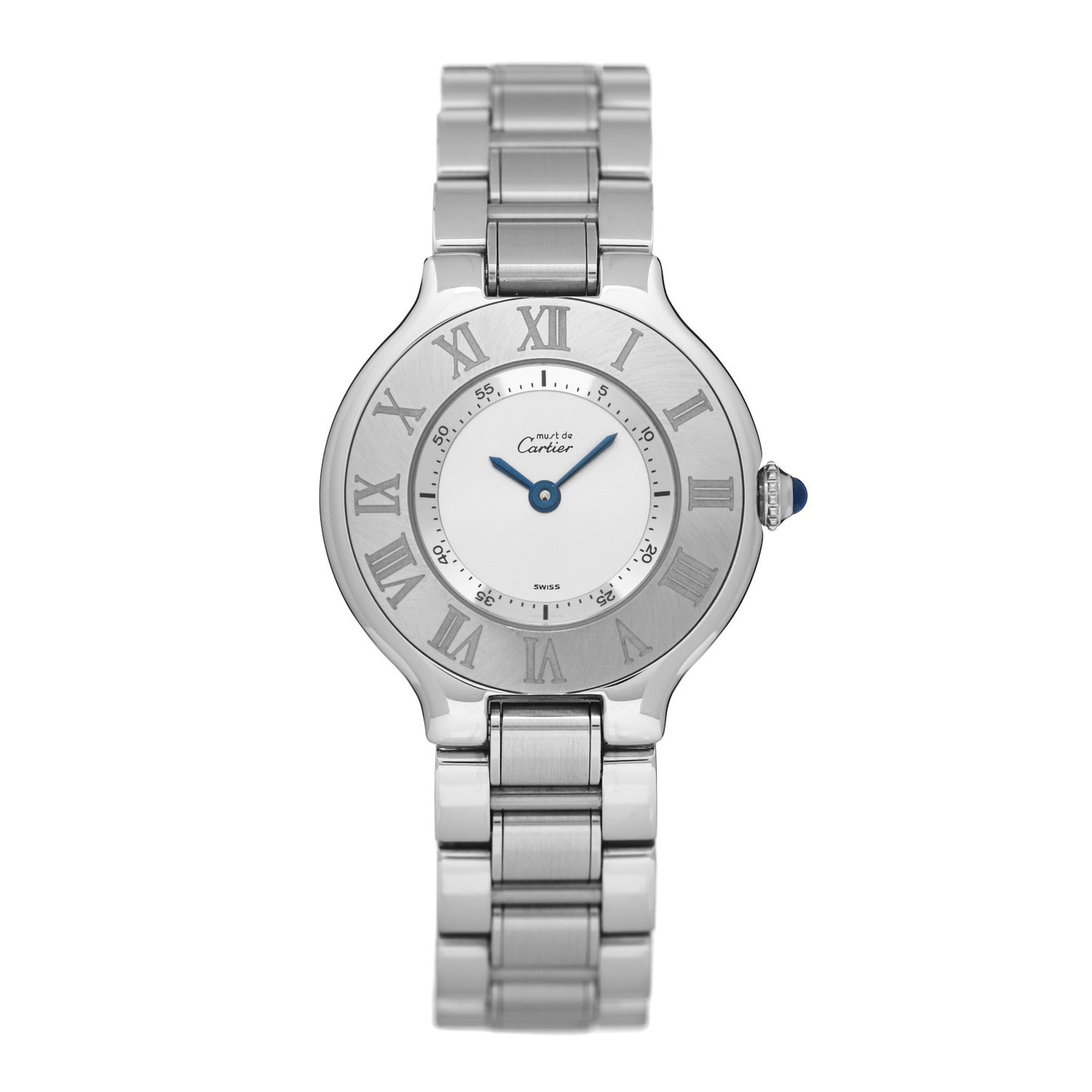 Stainless Steel 28mm Must De 21 Quartz Watch