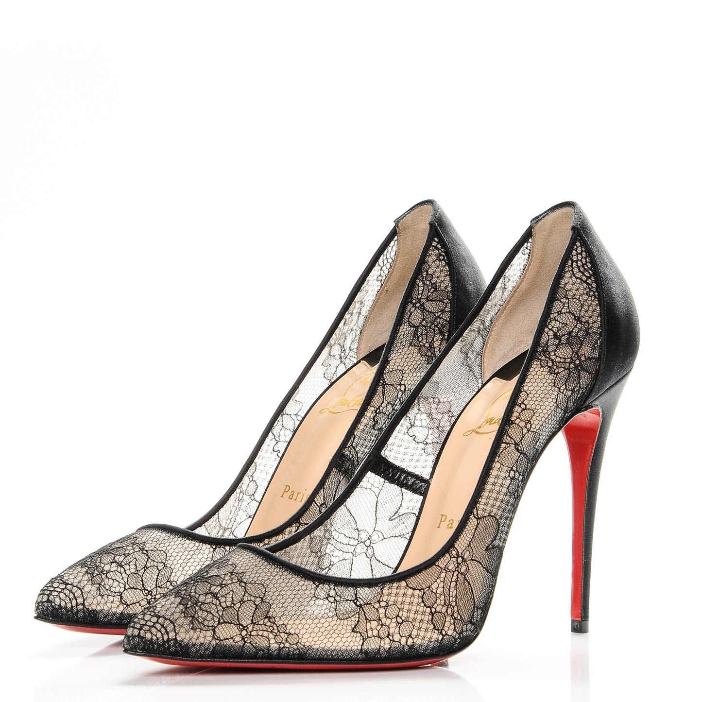 Lace Pigalace 100 Pumps 39 Black