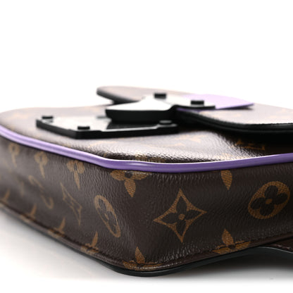 Louis Vuitton Monogram S Lock Sling Bag Purple 9 of 10