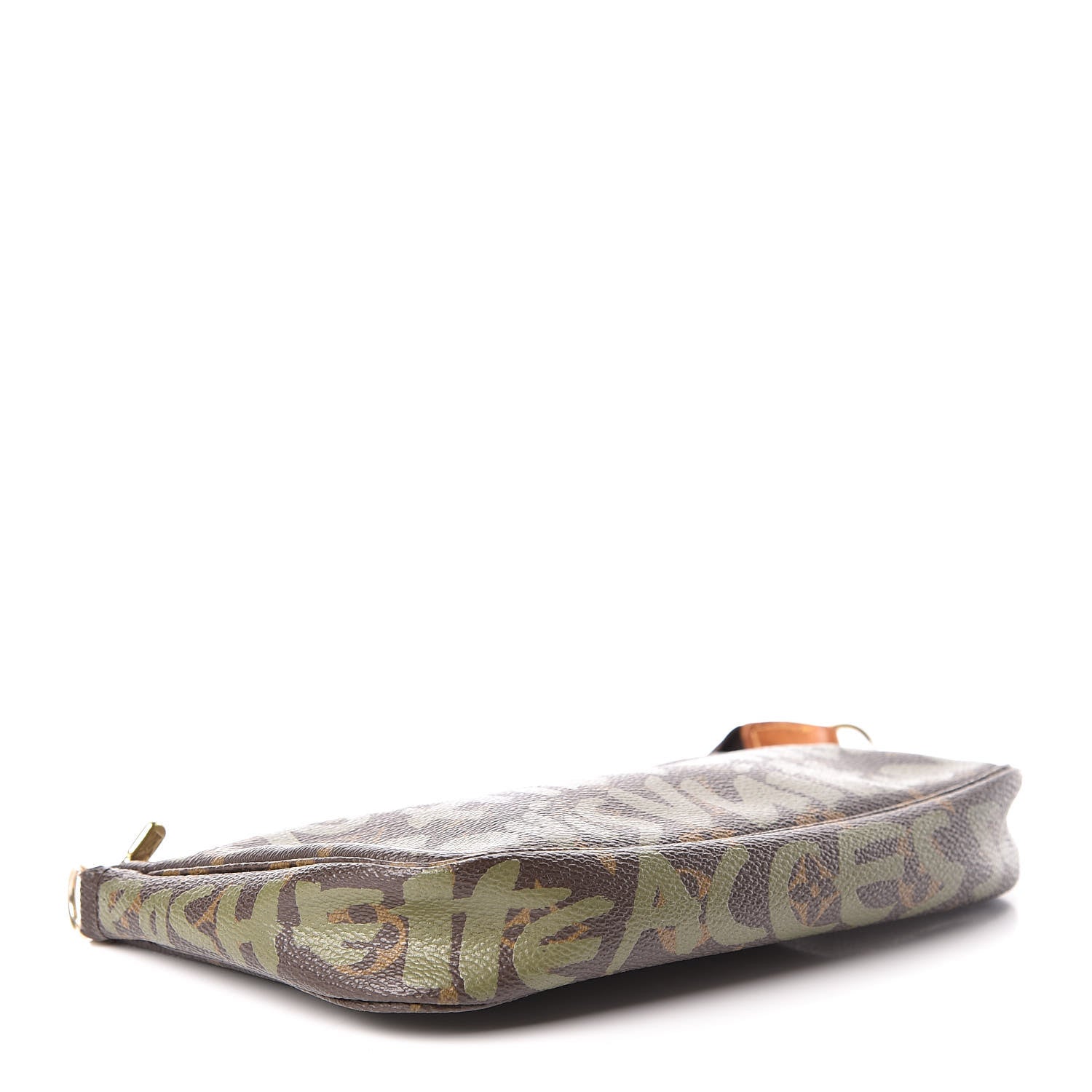 Louis Vuitton Monogram Graffiti Pochette Accessories Kaki 4 of 10