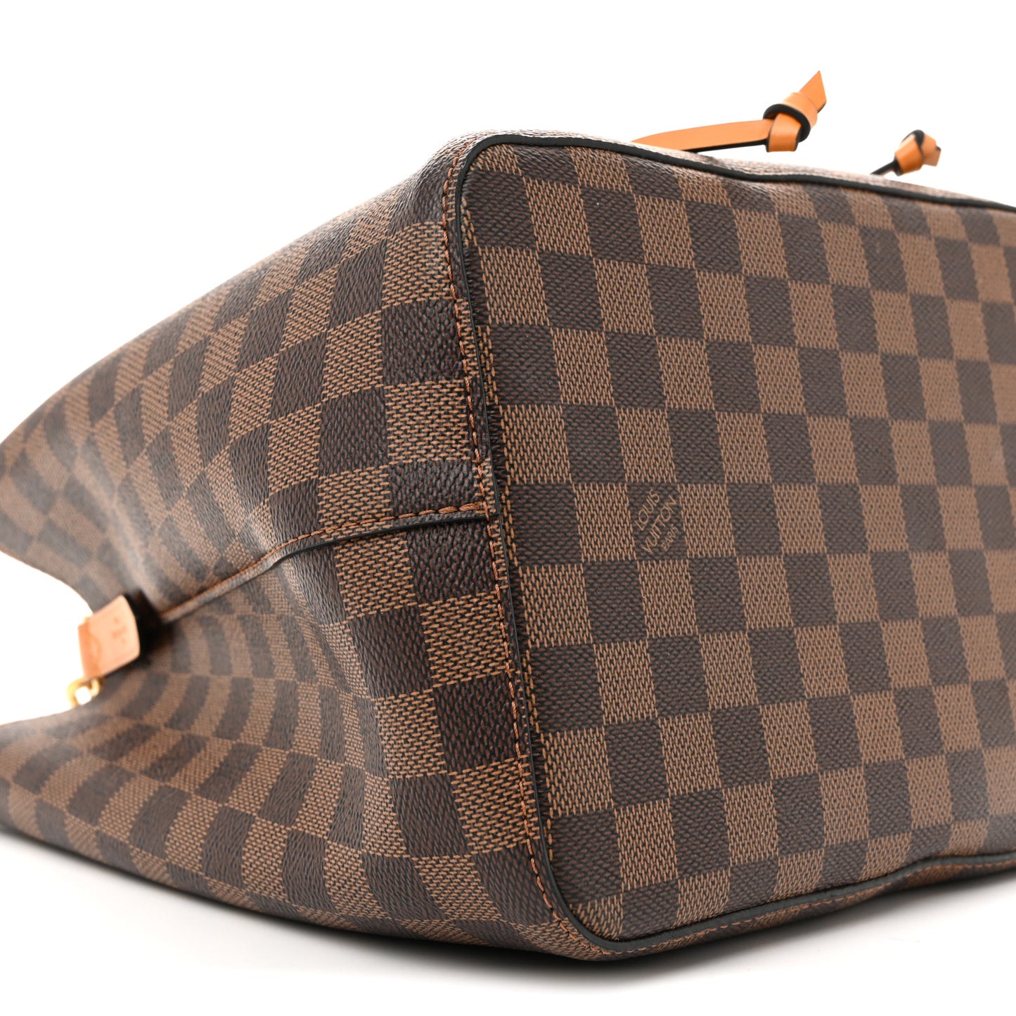 Damier Ebene Neonoe MM Safran