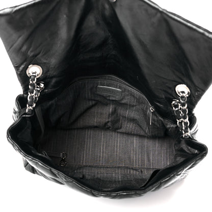 Chanel Lambskin In and Out XL Maxi Flap Black 4 of 20