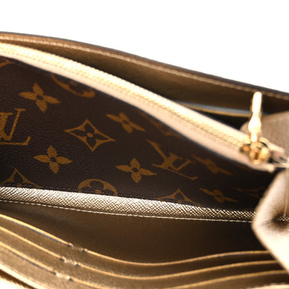 Louis Vuitton Monogram House Mascot Sarah Wallet NM Iced Gold 5 of 7