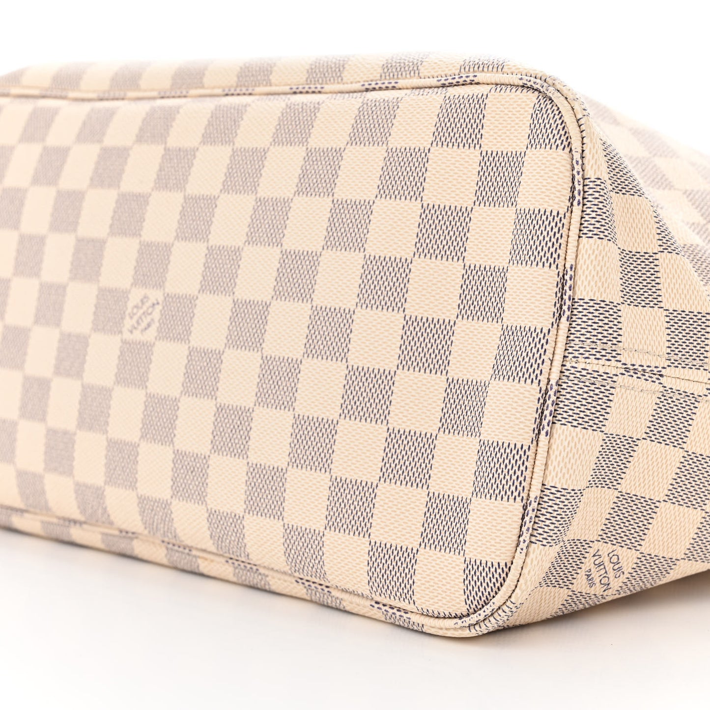 Damier Azur Neo Neverfull MM Rose Ballerine