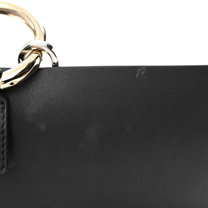 Chloe Suede Calfskin Medium Faye Shoulder Bag Black 13 of 15