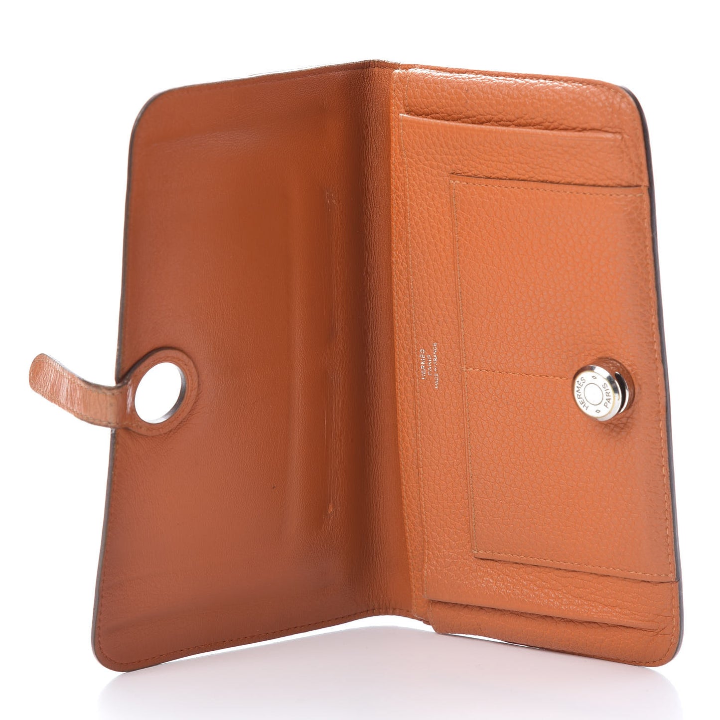 Togo Dogon Duo Wallet Orange