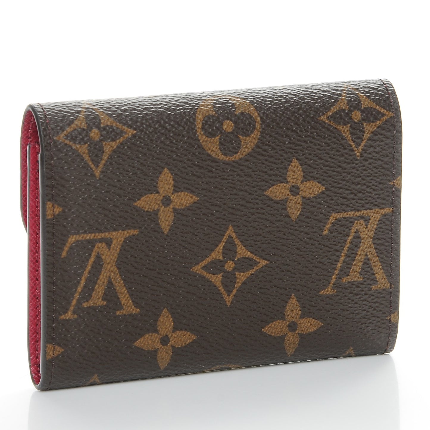 Monogram Rosalie Coin Purse Fuchsia