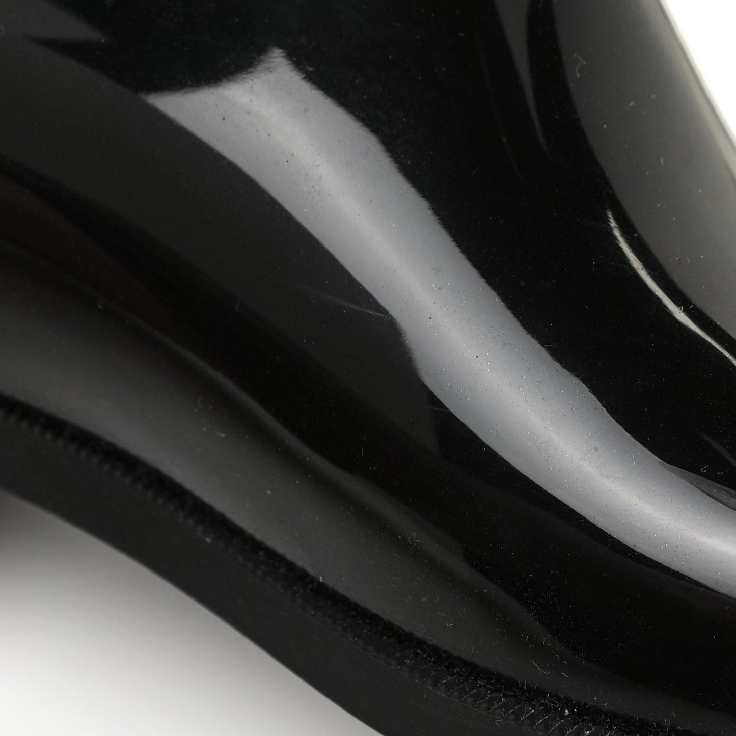 Rubber Embossed Monogram Drops High Rain Boots 37 Black