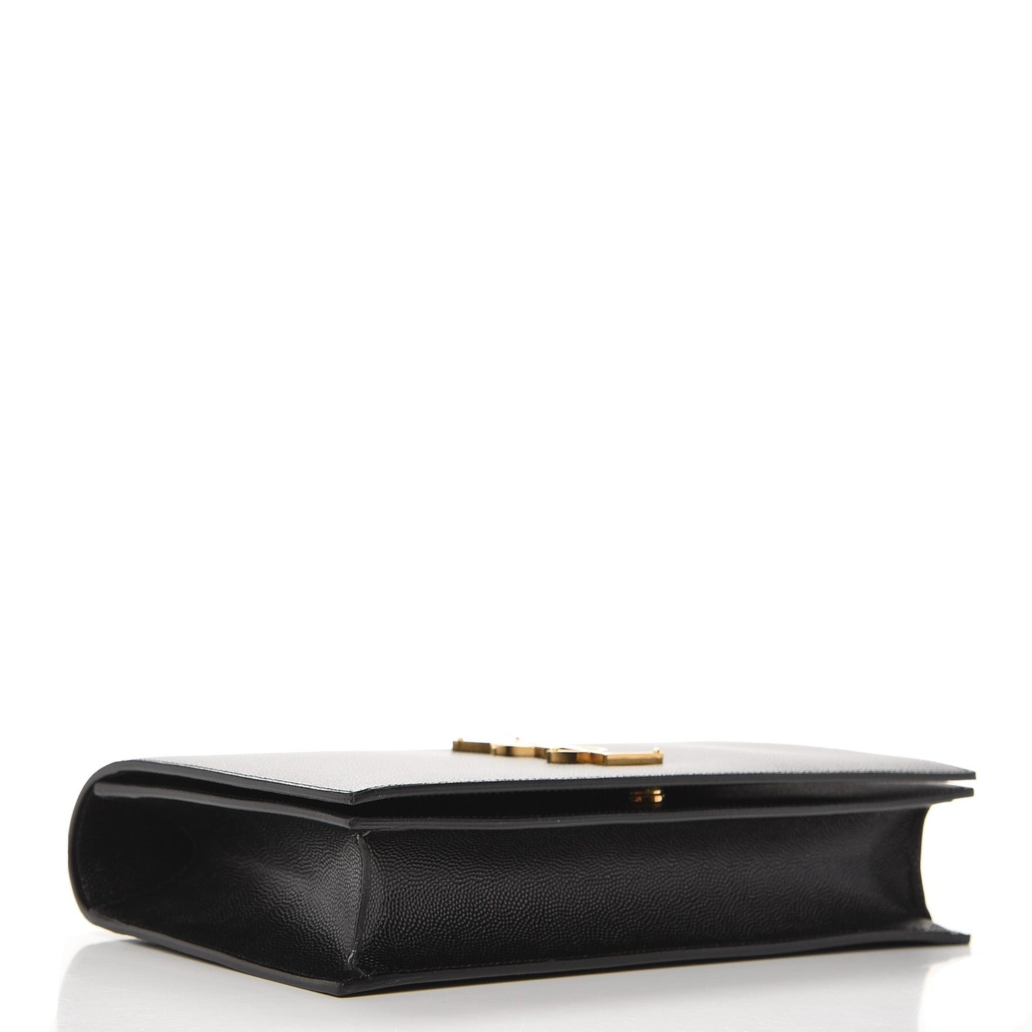 Grain De Poudre Classic Monogram Kate Clutch Black