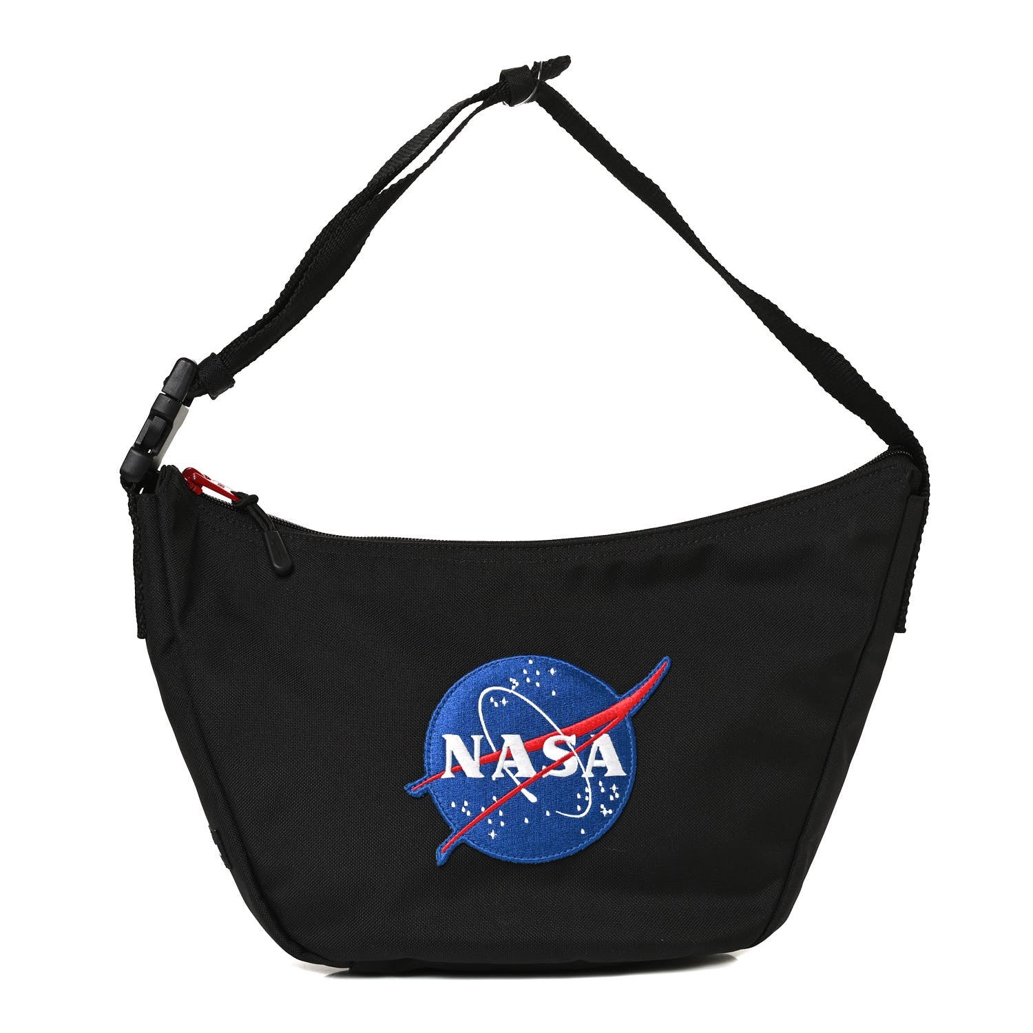 Balenciaga Recycled Nylon NASA X Space Sling Bag Black 1 of 11