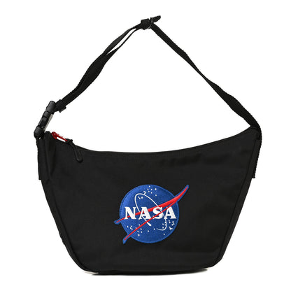 Balenciaga Recycled Nylon NASA X Space Sling Bag Black 1 of 11