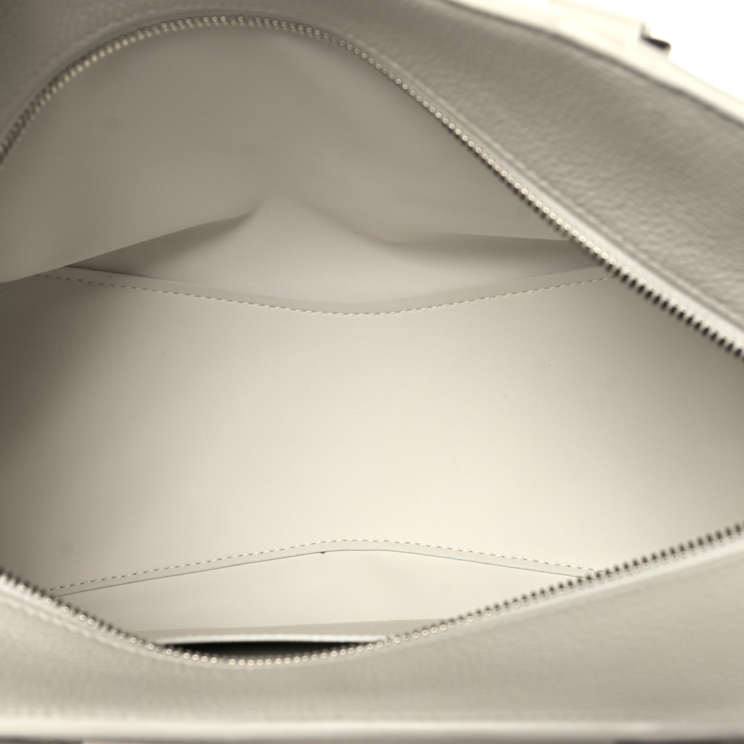 Balenciaga Grained Calfskin Neo Classic Silver Hardware S City White 5 of 12