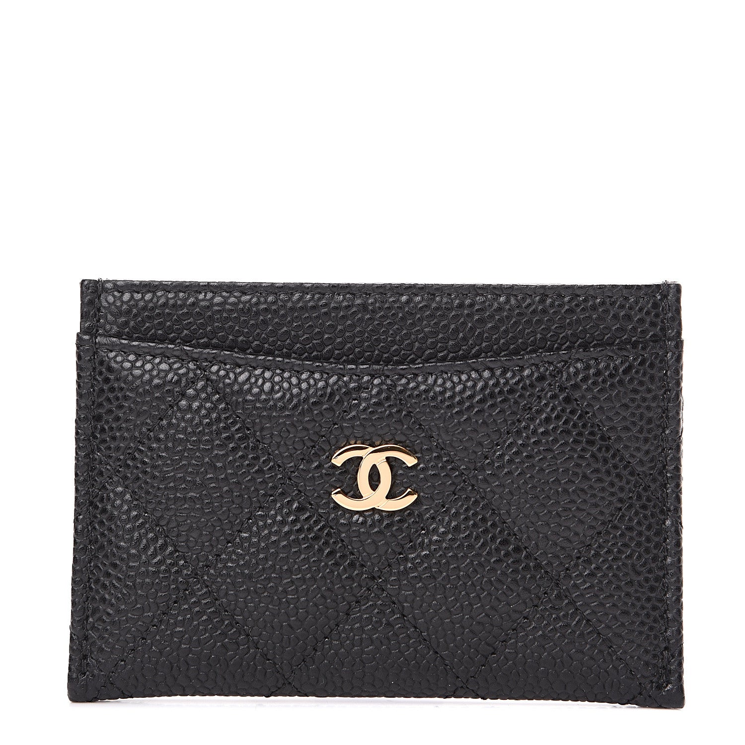 Chanel Caviar Quilted Card Holder Black 1 of 8