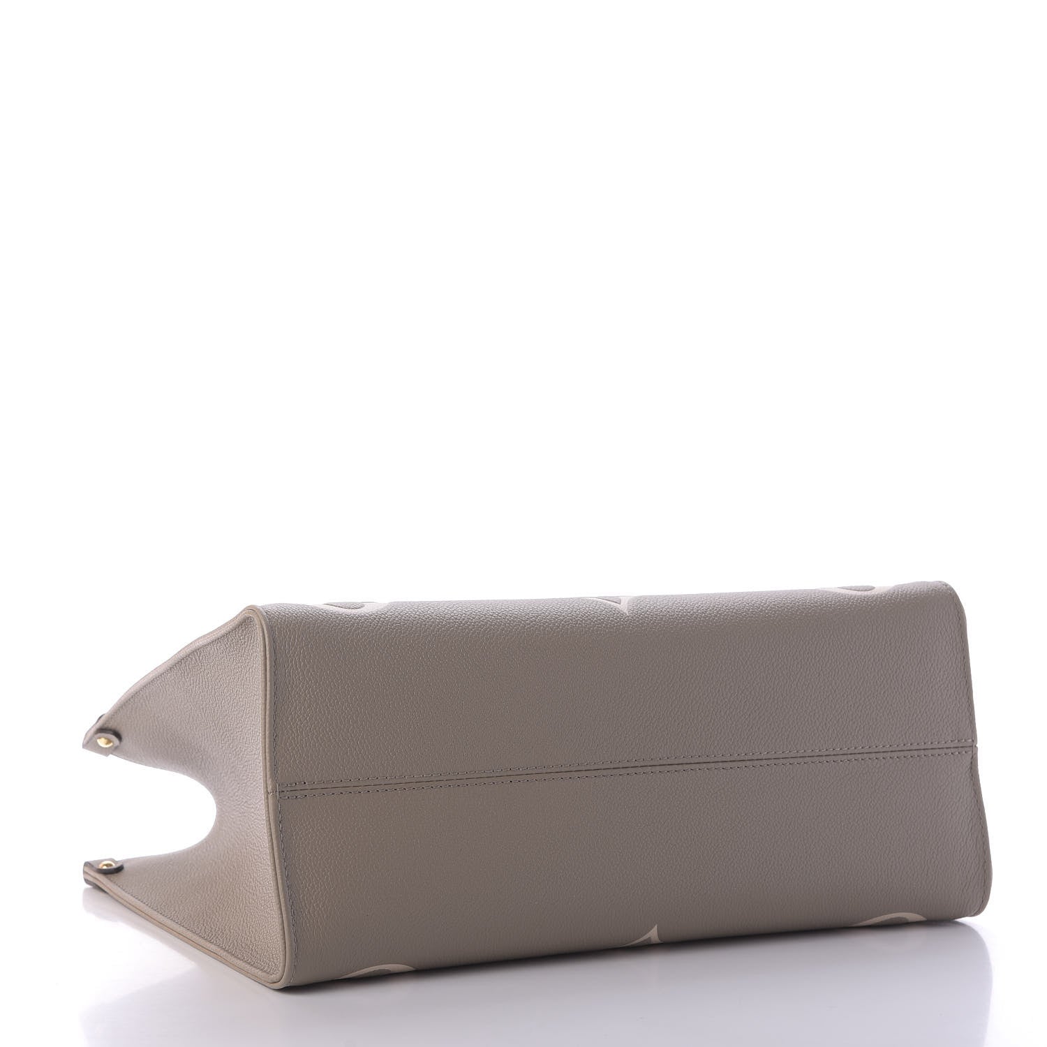 Louis Vuitton Empreinte Monogram Giant Onthego MM Tourterelle Creme 5 of 10