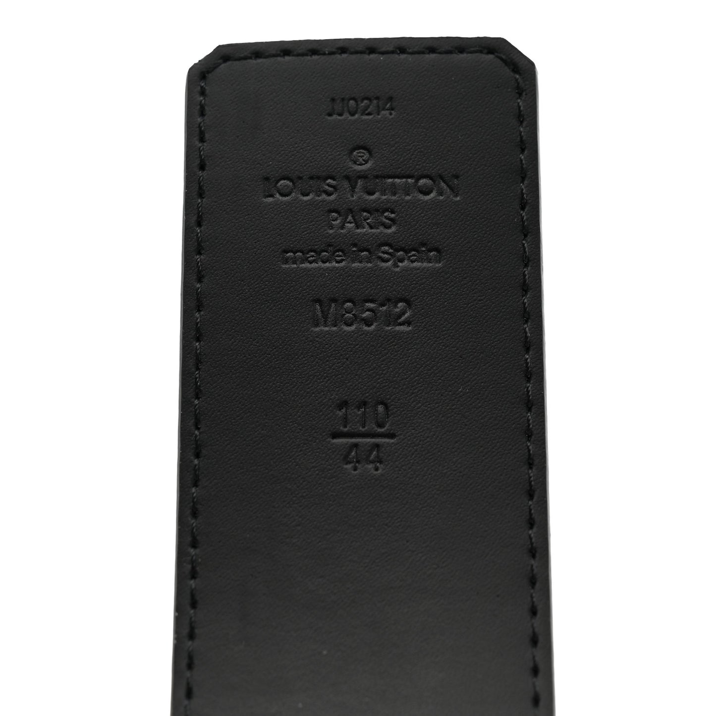 Damier Graphite 40mm LV Optic Reversible Belt 110 44