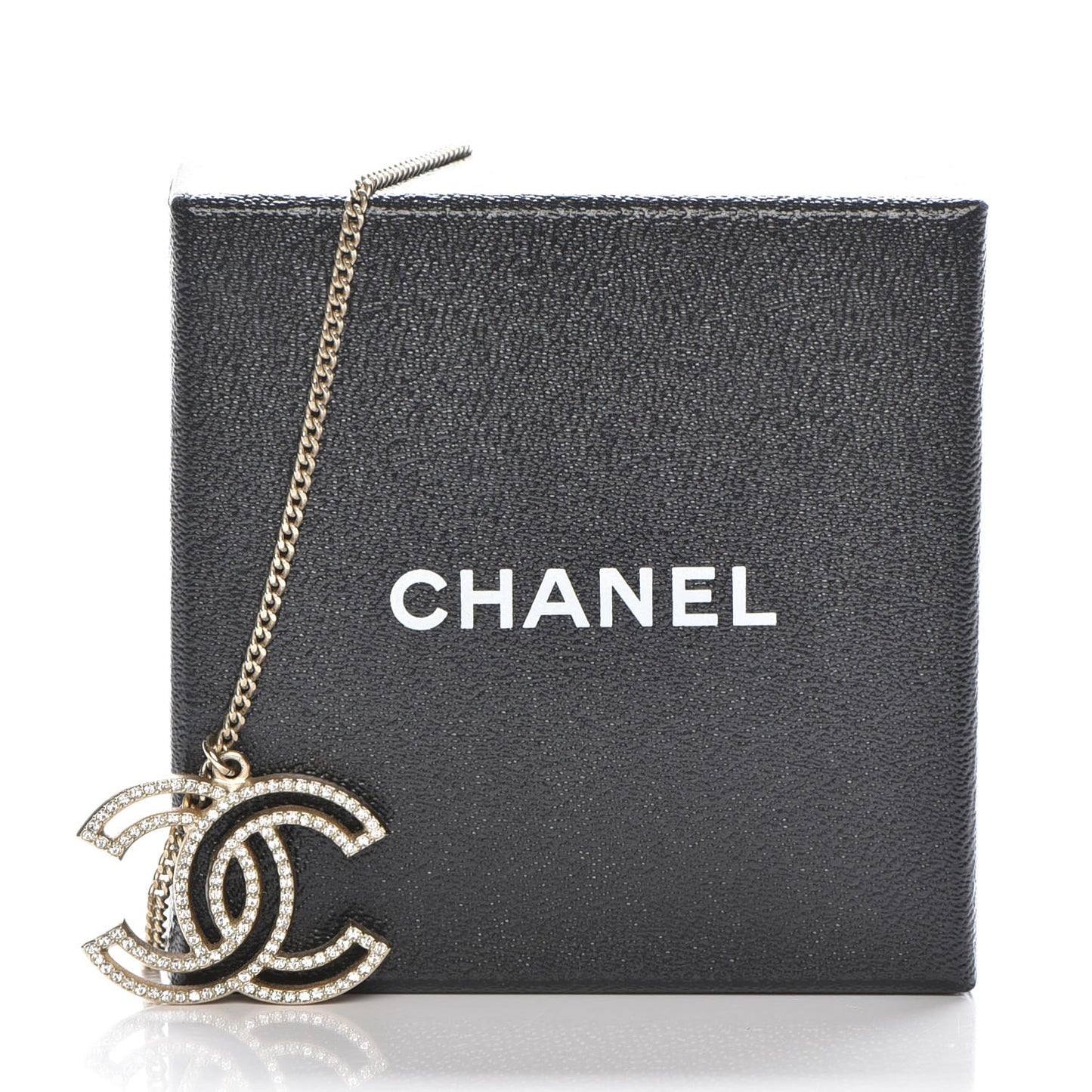 Crystal CC 100 Anniversary Necklace Gold