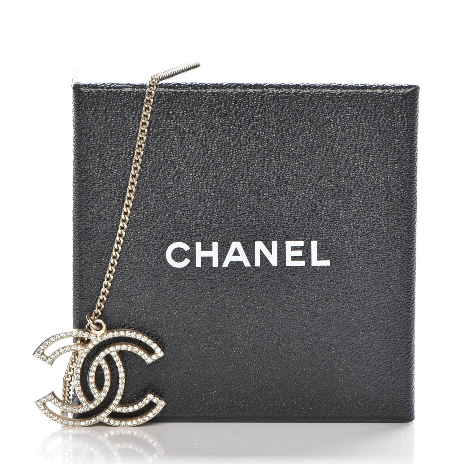 Chanel Crystal CC 100 Anniversary Necklace Gold 7 of 7
