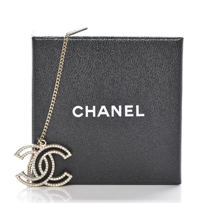 Chanel Crystal CC 100 Anniversary Necklace Gold 7 of 7