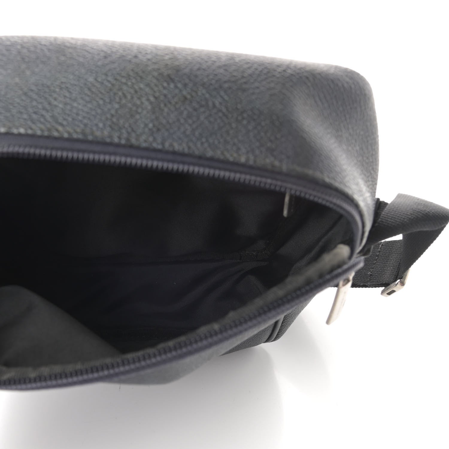 Burberry London Check Small Messenger Bag Dark Charcoal 5 of 8