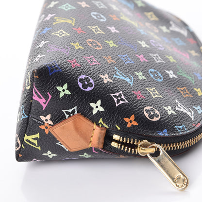 Louis Vuitton Monogram Multicolor Cosmetic Pouch Black Grenade 8 of 8