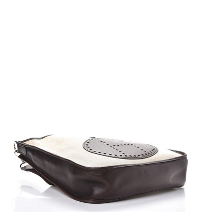Hermes Toile Natural Barenia Evelyne PM Ecru Ebene 4 of 7