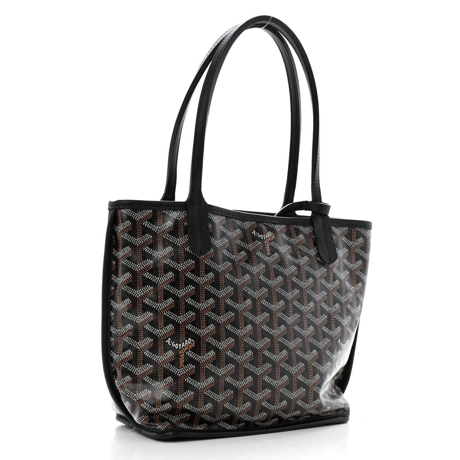 Goyard Goyardine Reversible Mini Anjou Black 6 of 19