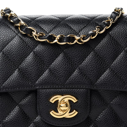 Chanel Caviar Quilted Mini Square Flap Black 10 of 11