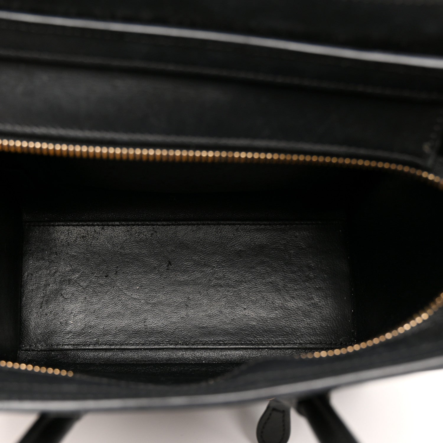 Celine Smooth Calfskin Nano Luggage Black 5 of 17