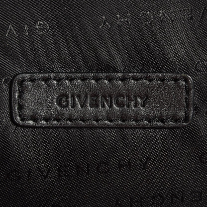 Givenchy Nylon Calfskin Studded Backpack Black 6 of 9