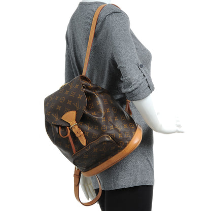 Louis Vuitton Monogram Montsouris MM Backpack 2 of 7
