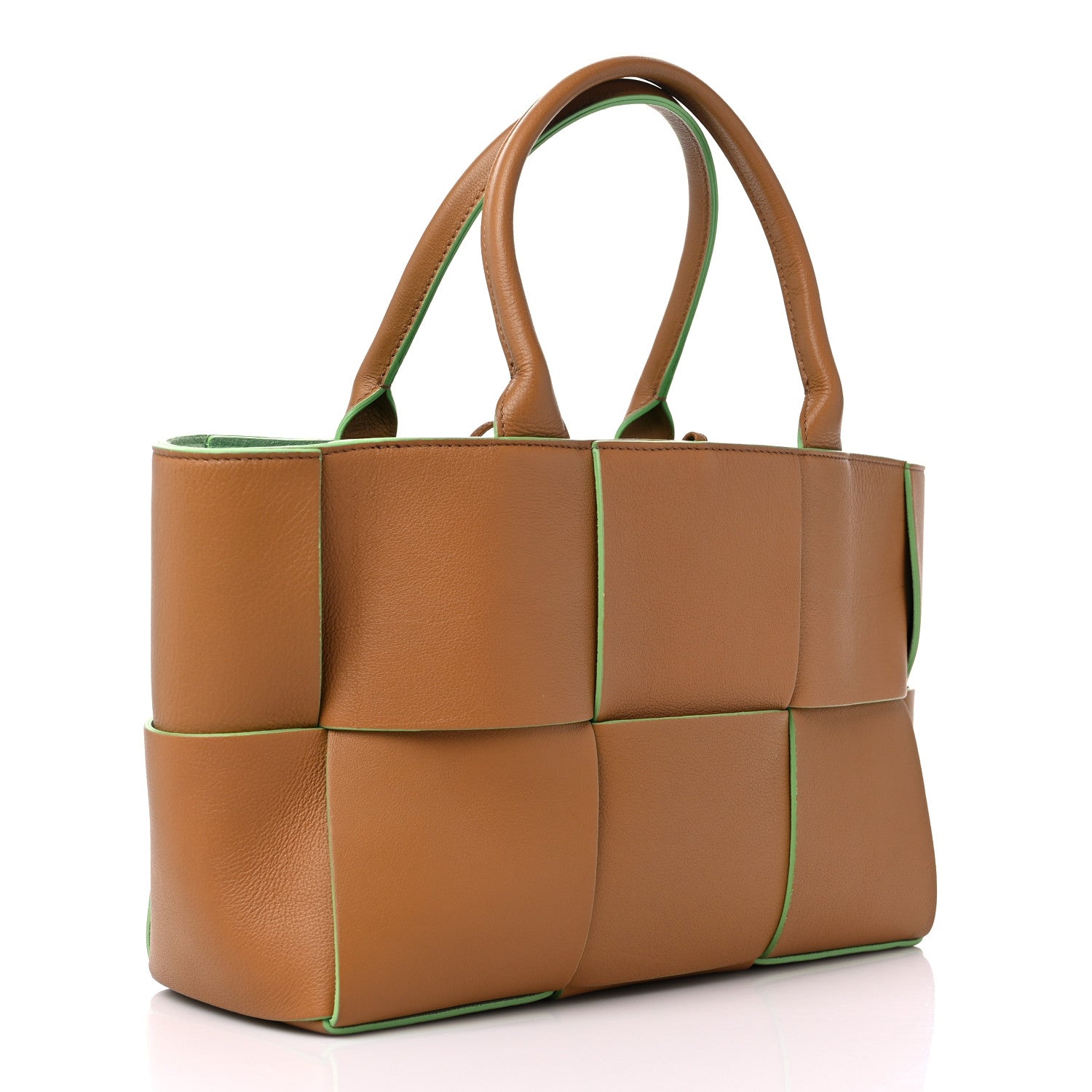 Bottega Veneta Nappa Intrecciato Small Arco Tote Carmel Pistachio 5 of 11