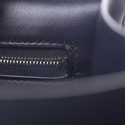 Hermes Veau Sombrero Constance Cartable 29 Bleu Obscur 18 of 30