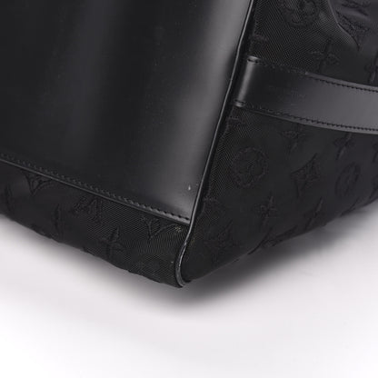 Louis Vuitton Monogram See Through Keepall Bandouliere 50 Black 10 of 11