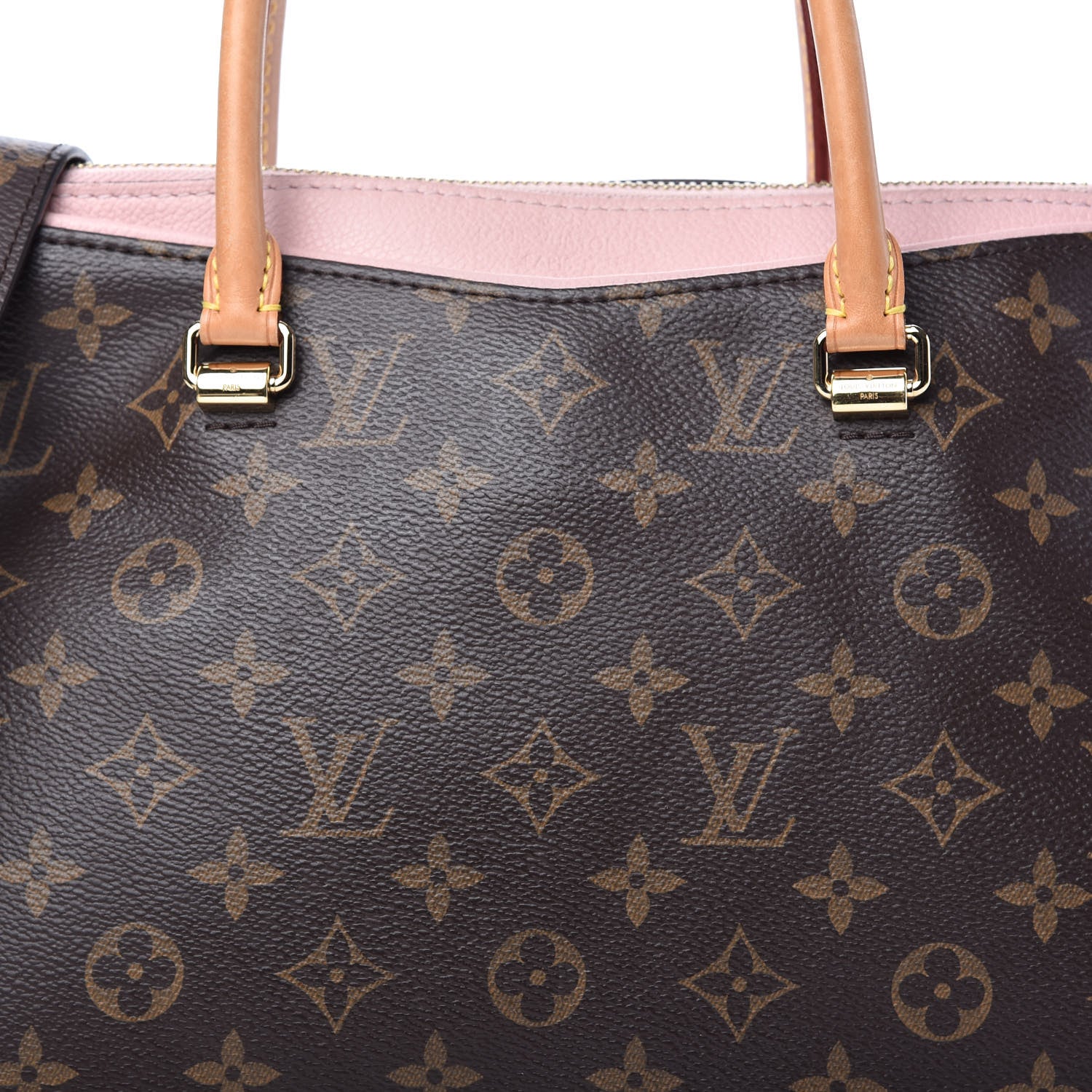 Louis Vuitton Monogram Pallas Rose Ballerine 9 of 10