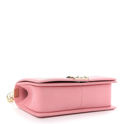 Chanel Caviar Quilted Medium Boy Flap Pink 4 of 9